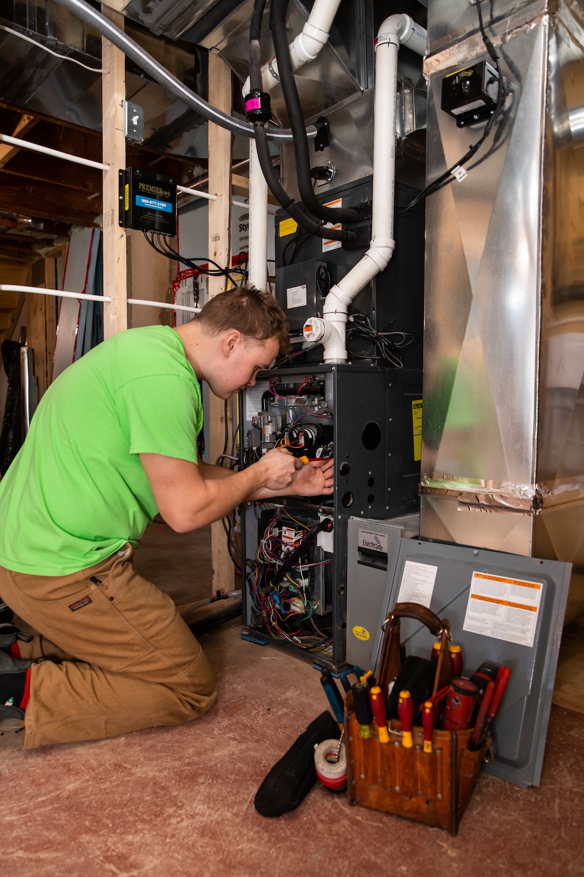 furnace installation