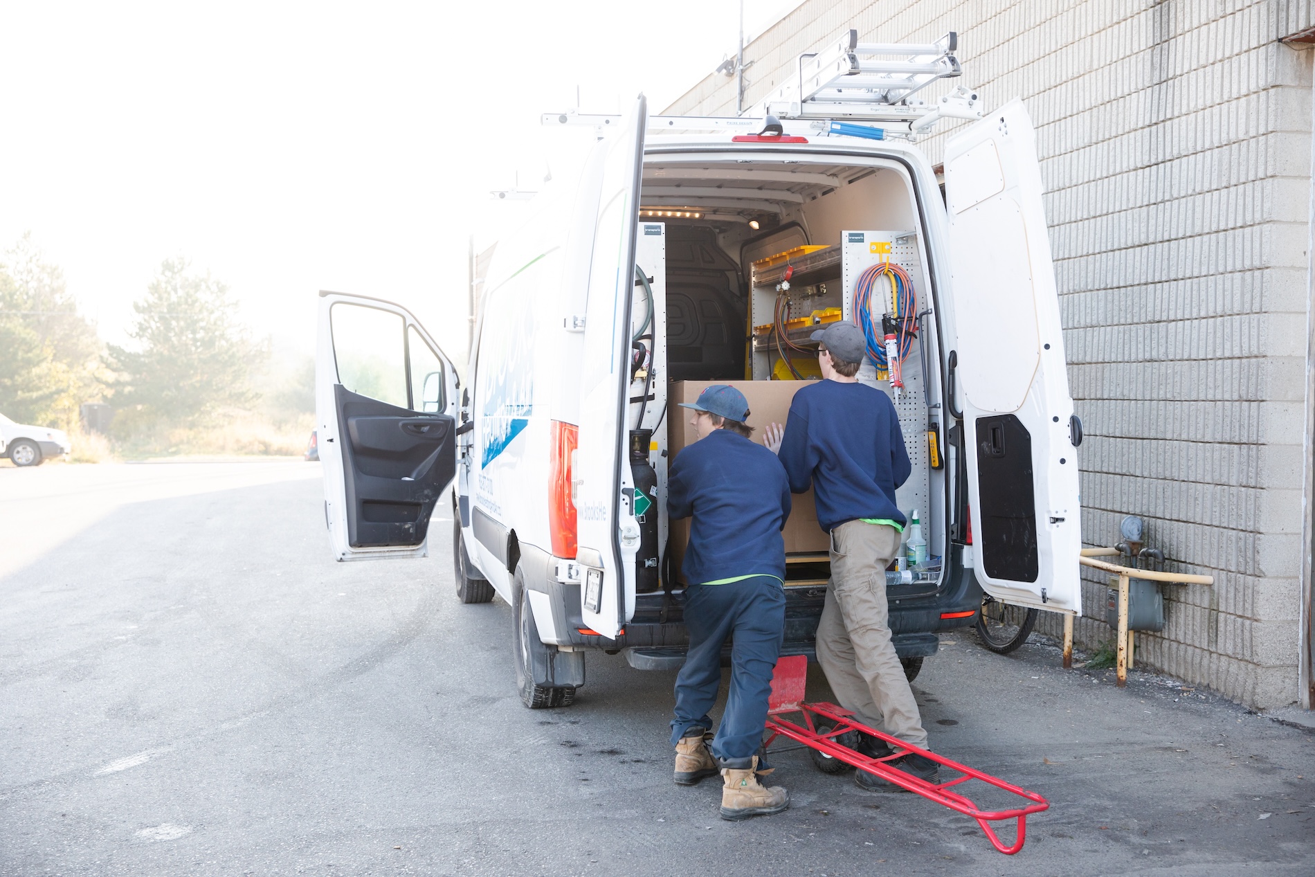 heat pump installation